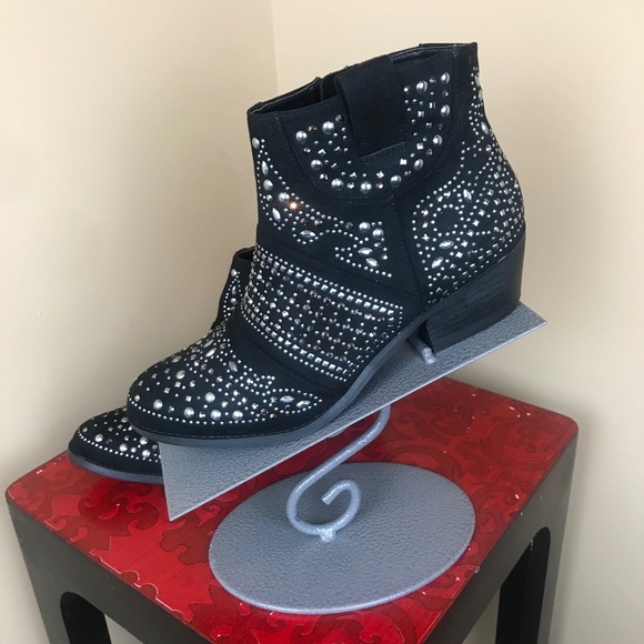 Yellow Box Shoes - Yellow Box Ranchero Bling Boot